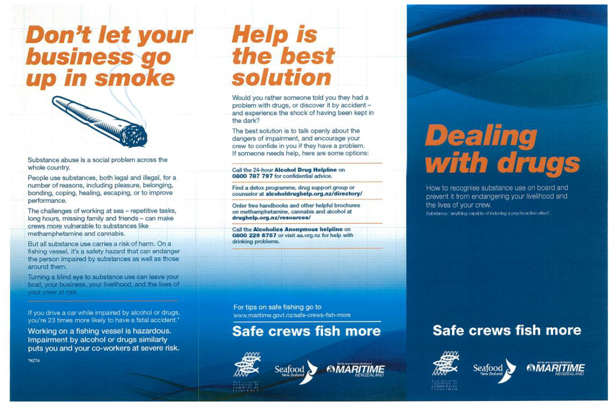 Dealing with drugs brochure