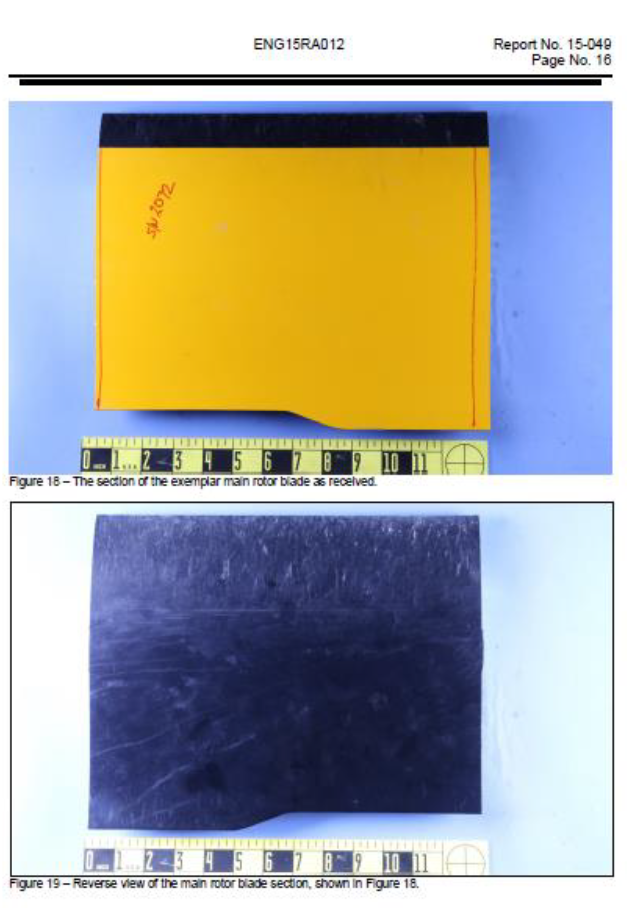 NTSB Materials Laboratory report