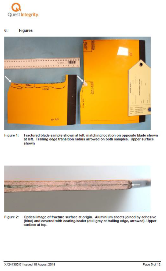 Quest Integrity NZL metallurgical examination report