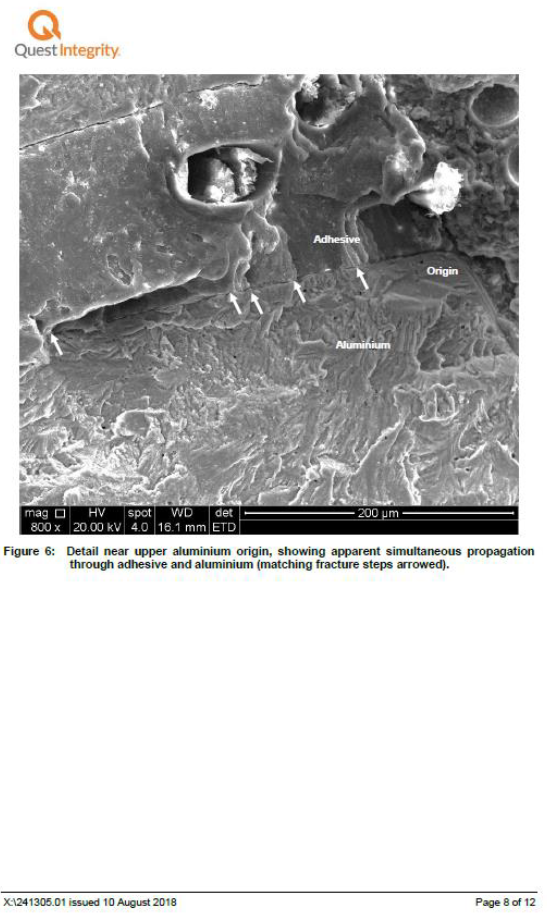 Quest Integrity NZL metallurgical examination report