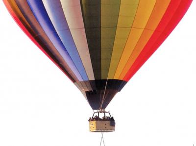 Photo of the hot air balloon | Photo supplied