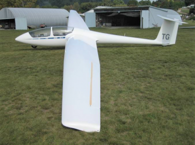 Photo - the accident glider 