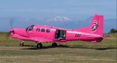 Pacific Aerospace 750XL, ZK-SDT, at Taupō