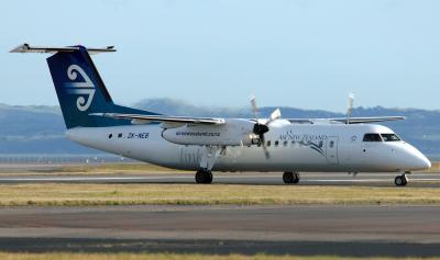 Bombardier DHC-8-311, ZK-NEB. Courtesy of Air Nelson .