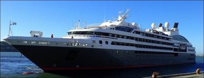 The L'Austral in Dunedin. TAIC photo