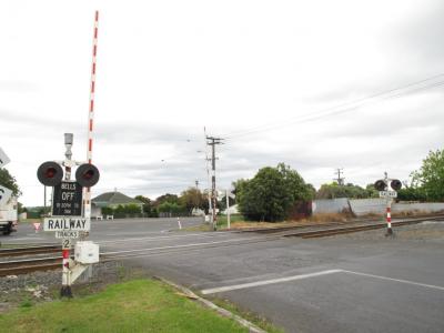 The Crown Road level crossing. Credit TAIC.