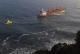 The Funing being assisted by Port of Tauranga tugs, off Mauao-Mt Maunganui. Photo_Stu James via SunLive The Funing being assisted by Port of Tauranga tugs, off Mauao-Mt Maunganui. Photo_Stu James via SunLive