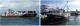 Composite image shows 2 photos MV Kota Lembah AND FV Commission 