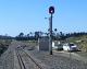The Taimate crossing loop. TAIC Photo Photo from site - the Taimate crossing loop.