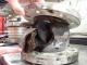 The ruptured rubber expansion joint. TAIC photo A ruptured rubber expansion joint
