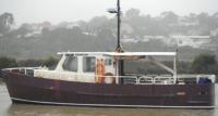The Francie on Kaipara Harbour. Photo supplied