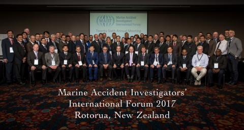 The MAIIF conference delegates gathered for an official photo
